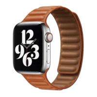 Carmenta Akıllı Saat Deri Kordon 44 MM - Taba rengi