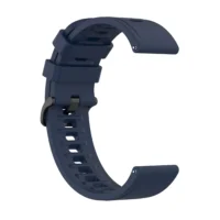 Akıllı Saat Kordon Lacivert Silikon 22 mm Pinli